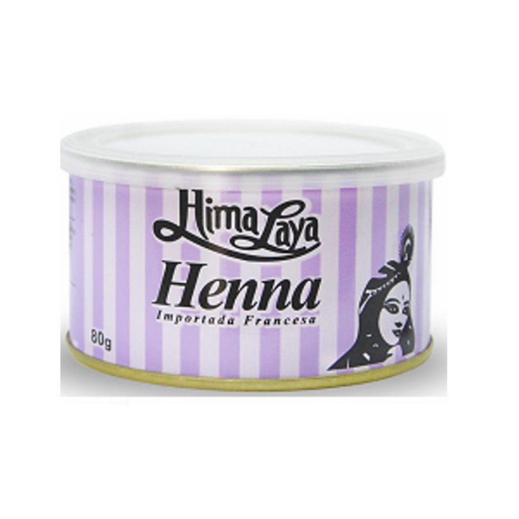 Henna Himalaya Po Lata 80g - Francesa - Escolha A Cor