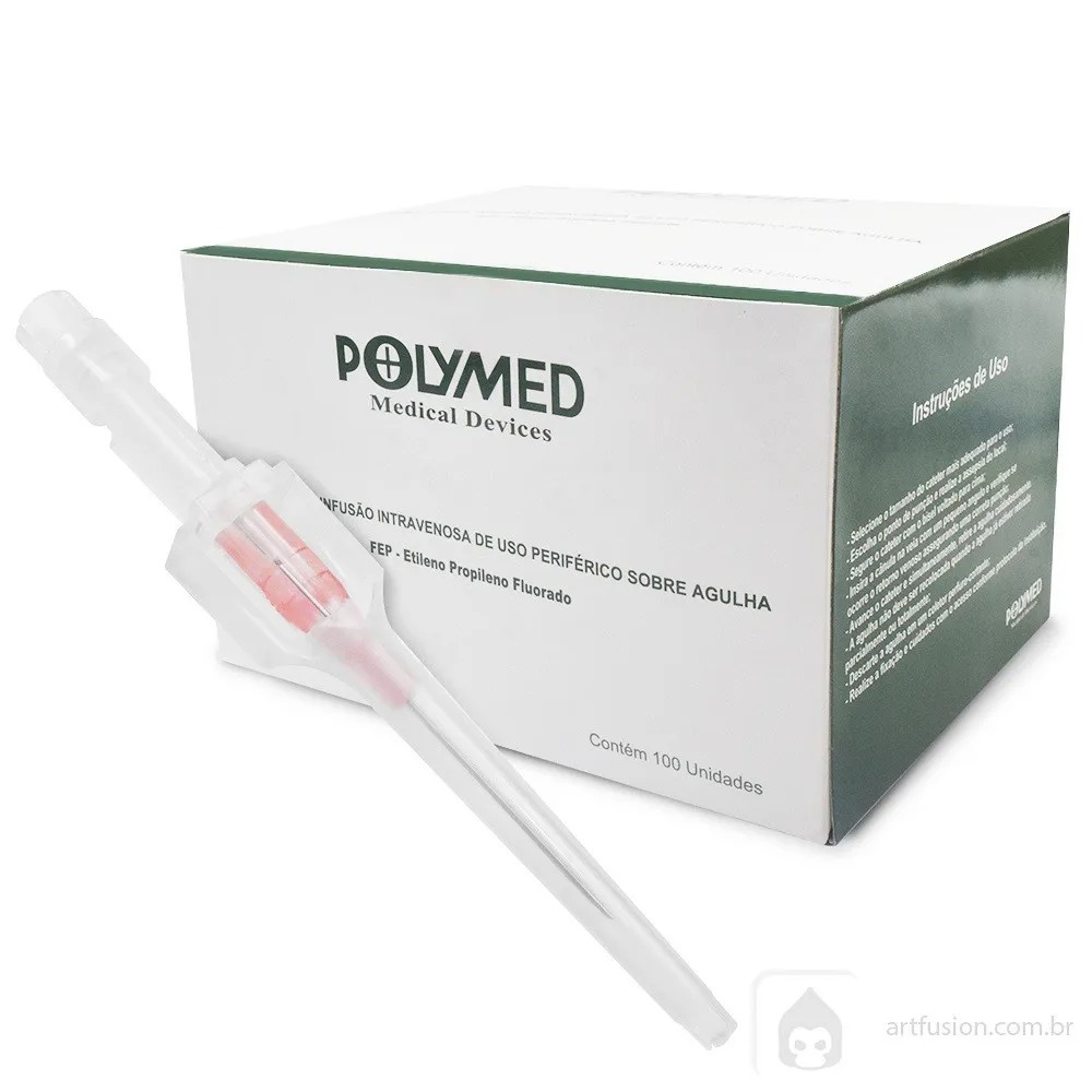 CATETER Polymed Piercing Periférico Intravenoso 20G - Lote 118992D01 Val 30-11-2029