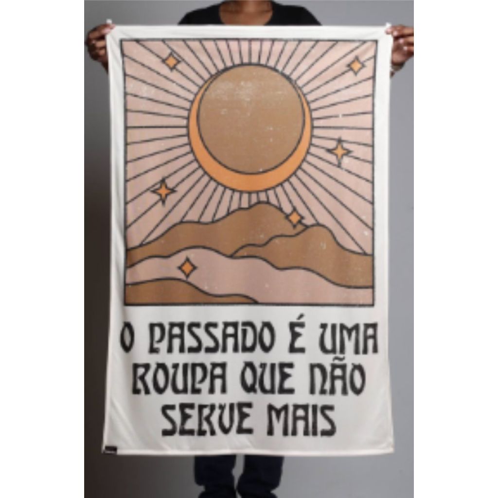 BANDEIRA DECORATIVA - PASSADO em Oferta na Shopee