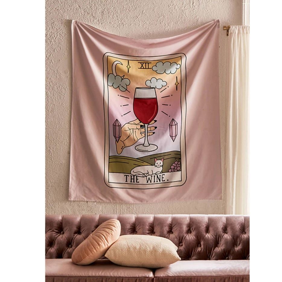 BANDEIRA DECORATIVA - THE WINE