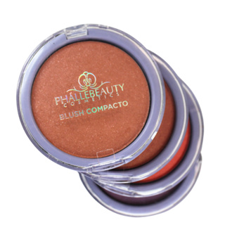 Blush Compacto 10g PhálleBeauty em Oferta na Shopee