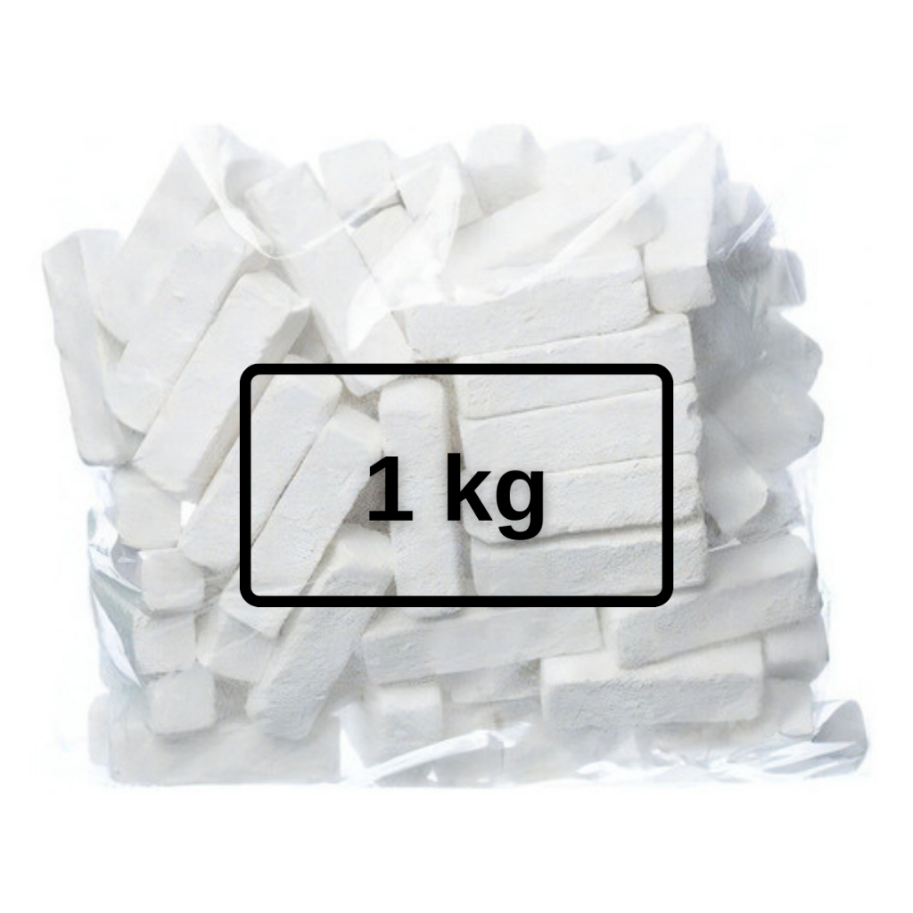 1 Kg de Giz de Sinuca, Bilhar, Giz Quadrado, Snooker - Marca 7 Belo -  Profissional e Iniciantes