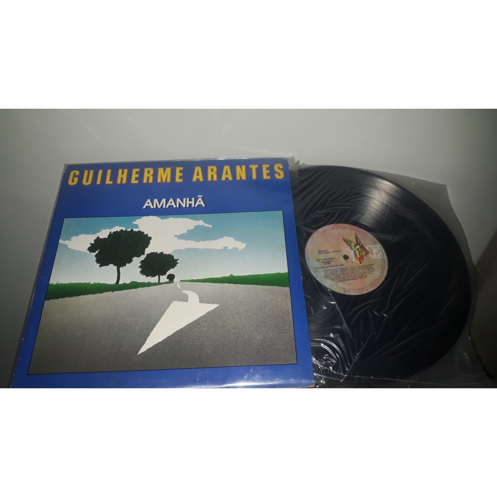 LP 1° Edição Coletânea Guilherme Arantes Amanhã Selo Elektra 1983