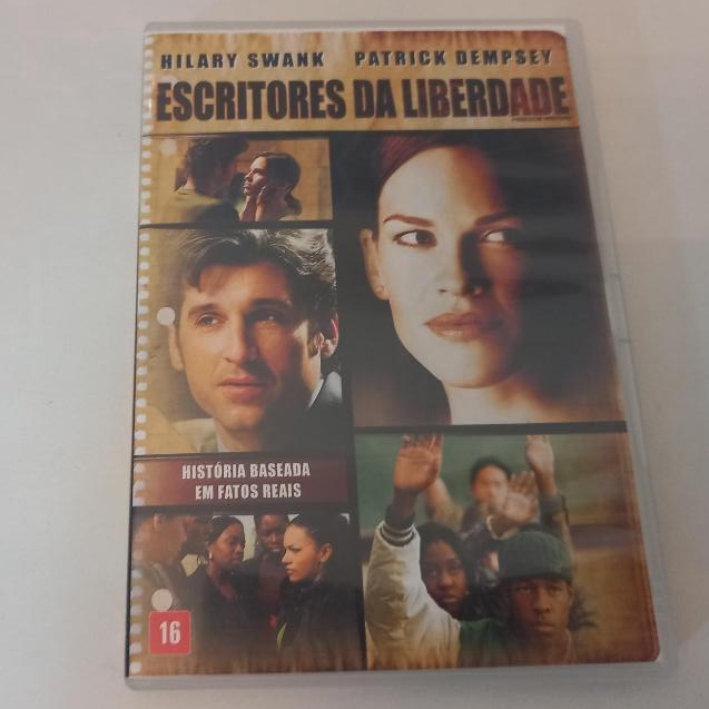 Dvd - Escritores Da Liberdade - Hilary Swank Dub Leg