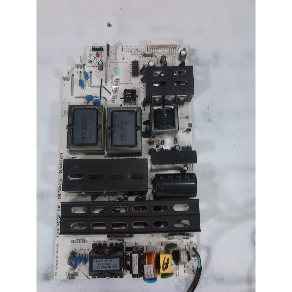 placa tv fonte cce c420