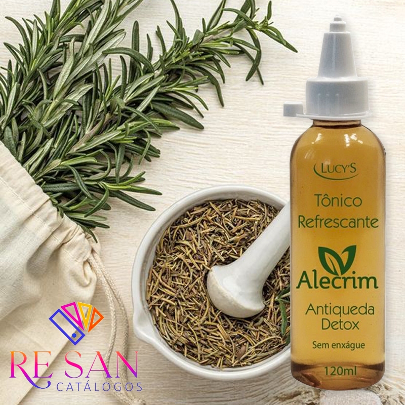 Tônico Capilar Alecrim Antiqueda - 120ml em Oferta na Shopee