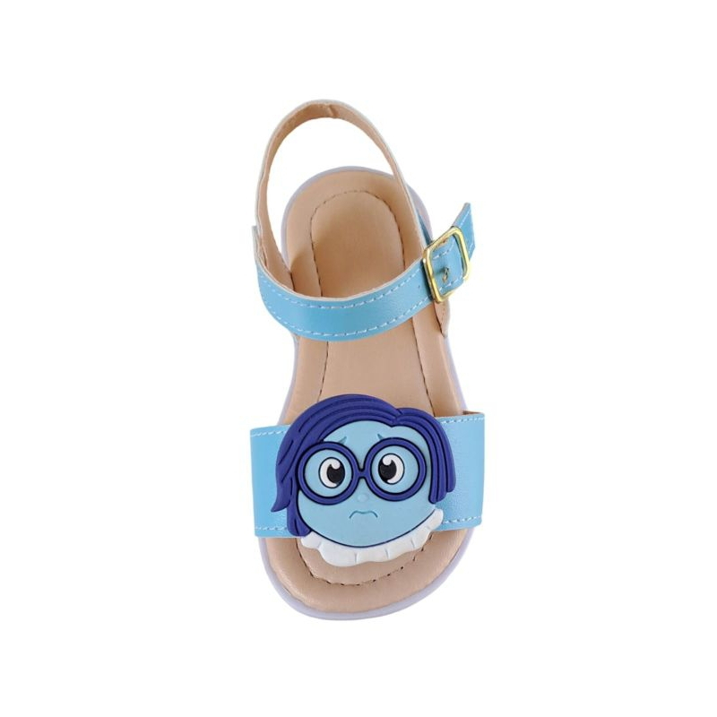 Sandália infantil enfeite personagens divertidos