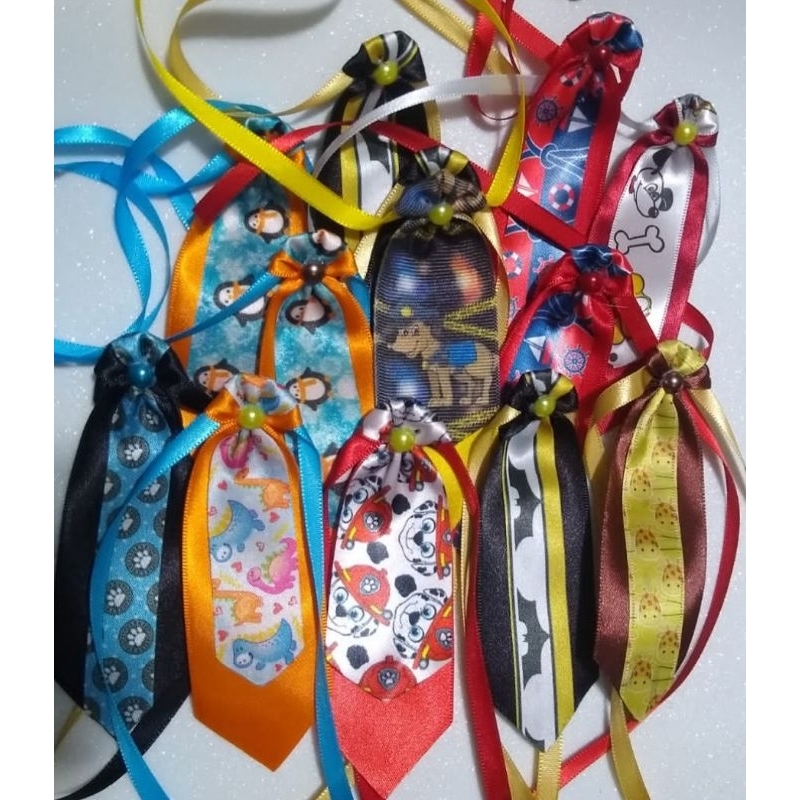 Gravata pet shop banho e tosa / kit com 40 Gravatas / Gravata Pet P/M