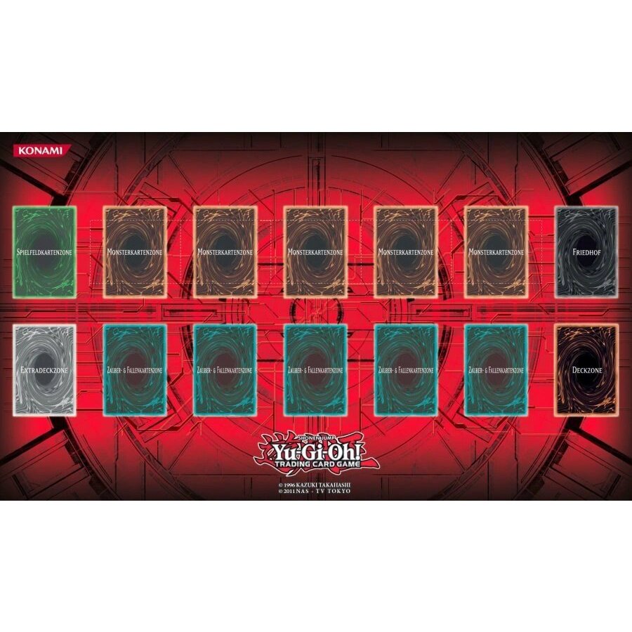 Playmat E/ou Mousepad Gamer Yu Gi Oh Trading Card Game Campo de Duelo (58cm x 30cm)