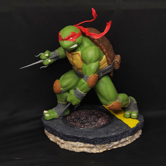 Action Figure Tartarugas Ninja Miniatura Colecionável