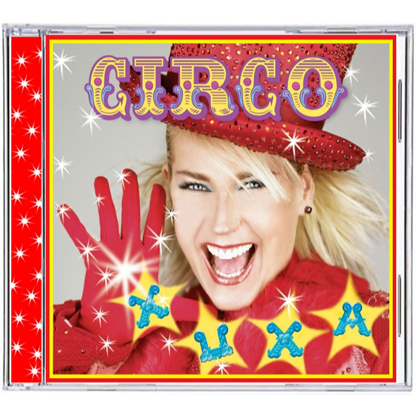 CD XUXA CIRCO 2004 - (Fan Made) / EDÇÃO VINYL DISC