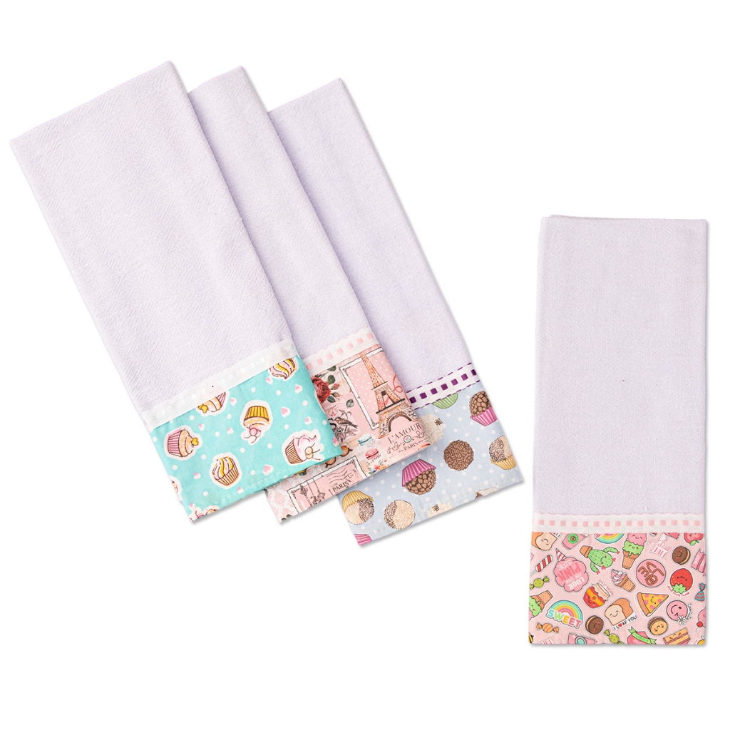 Kit 20 Panos De Prato Barrado Gourmet Premium Atacado em Oferta na Shopee