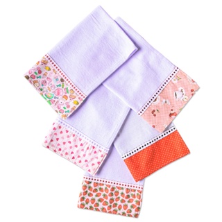 Kit 20 Panos De Prato Bainha Estampado Revenda Atacado em Oferta na Shopee