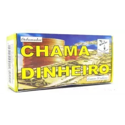 Defumador tablete Chama Dinheiro