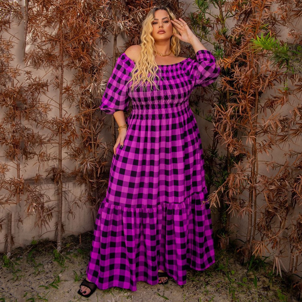 Vestido Festa Junina Plus - Comprar com Melhor Preço em Vestidos de Casamento