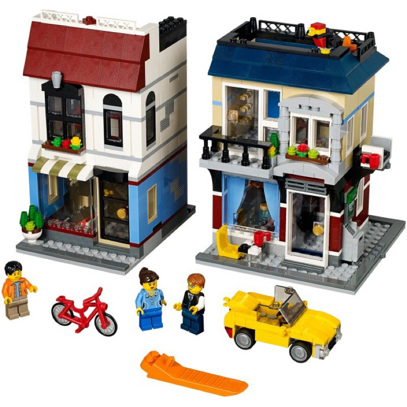 Lego Creator 31026 Bike Shop & Cafe (2014 novo sem caixa) 1023pcs sacos lacrados de fábrica