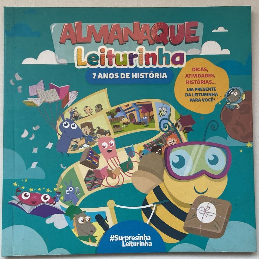 Almanaque leitutinha: 7 anos de história Livro infantil Capa comum