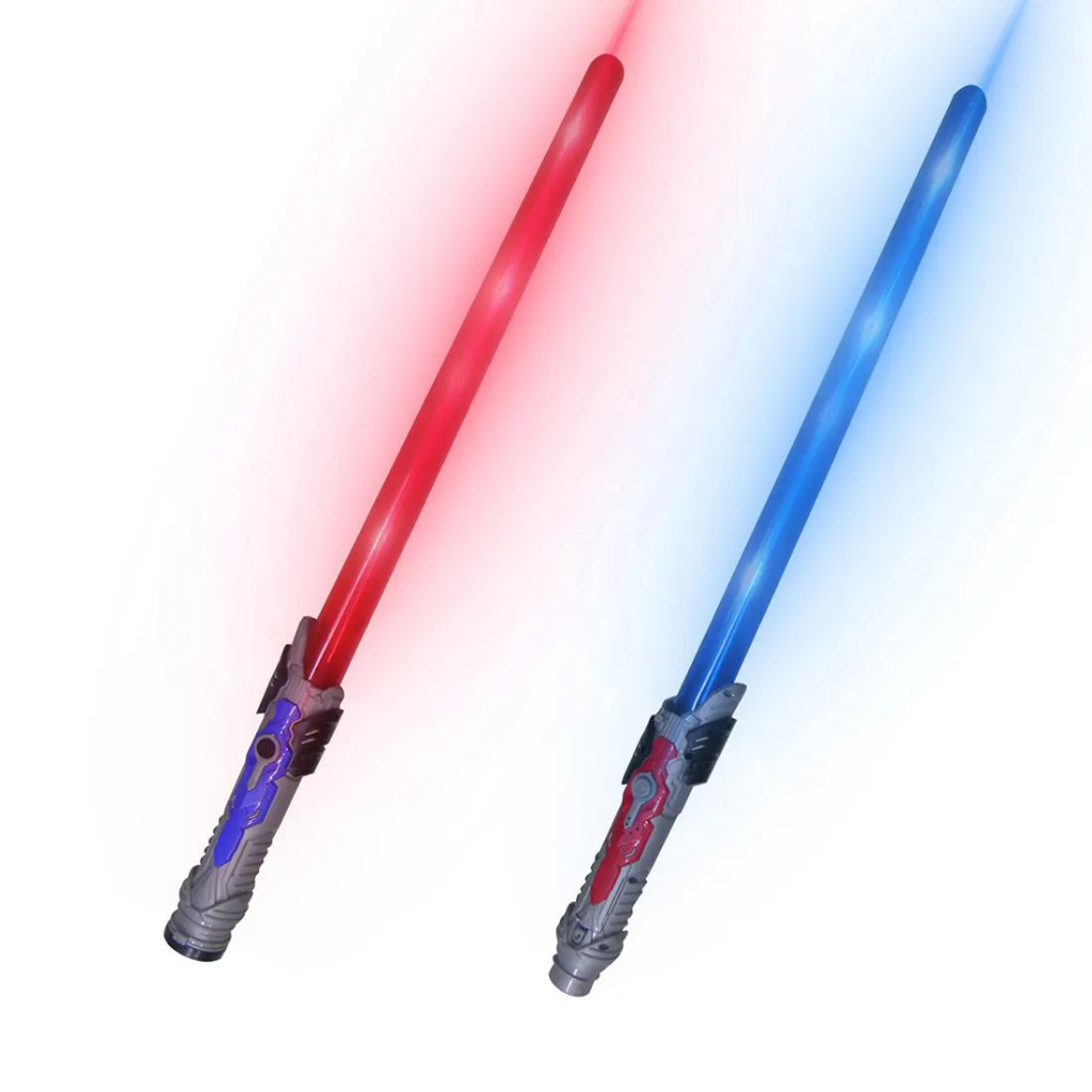 Espada Space Weapon Dark Sabre Retrátil com Luz  - 99EXPRESS