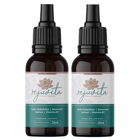 2 FRASCOS DE REJUVITA ORIGINAL 30ML em Oferta na Shopee