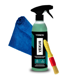 Vexus Vonixx Limpador Limpa Rodas E Motor Pincel Pano em Oferta na Shopee