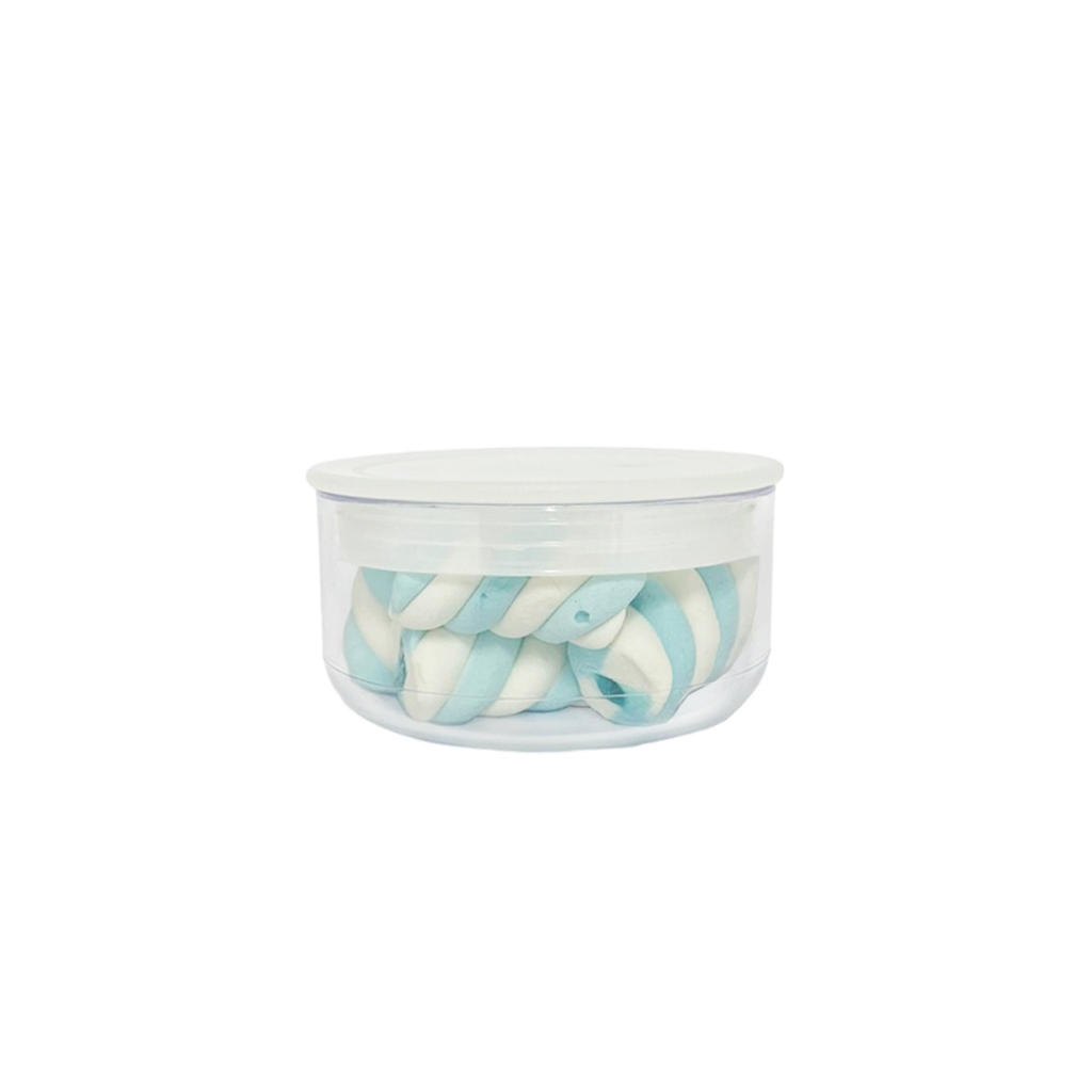 Pote Hermetico Slim Para Mantimentos Transparente 200ml
