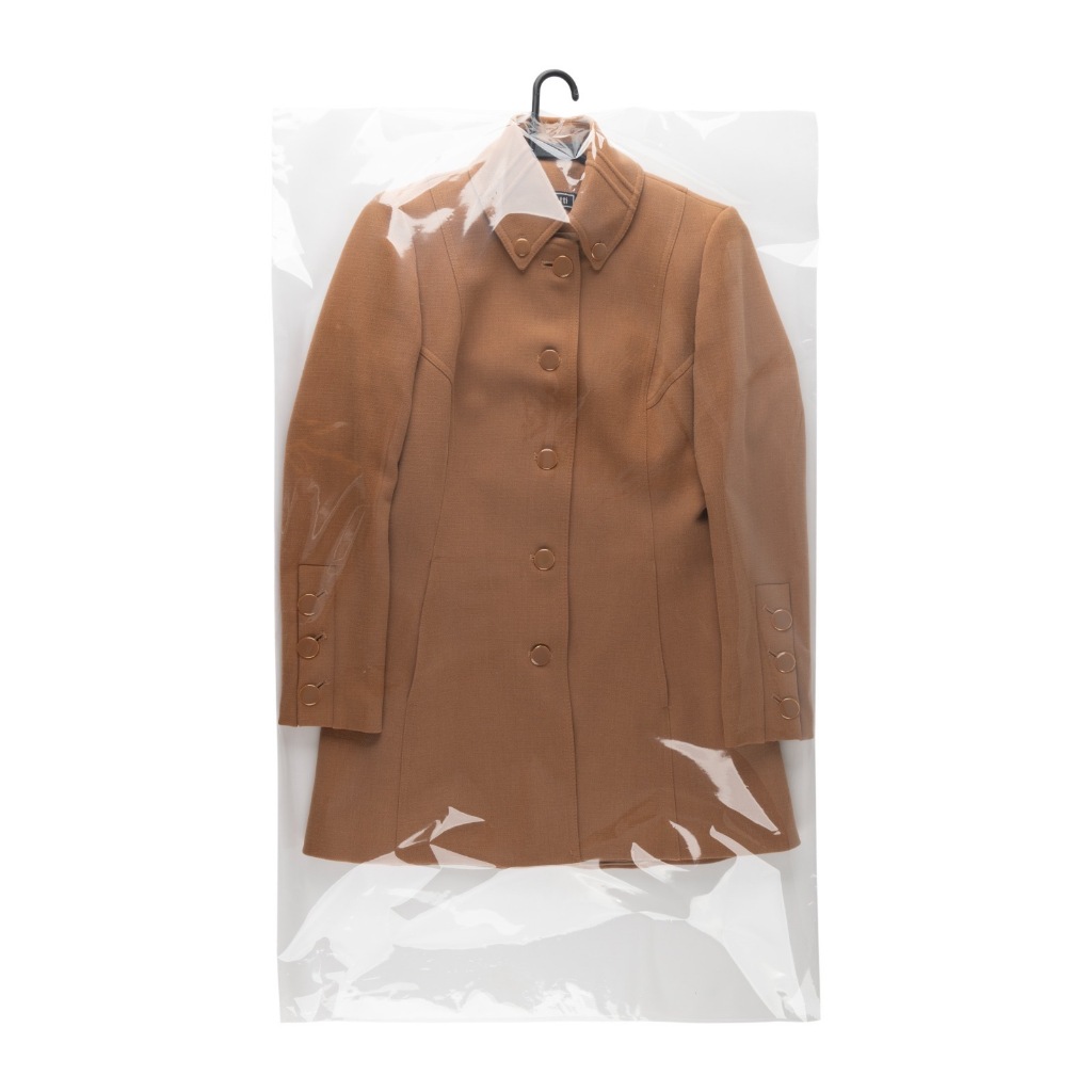 Kit 10 Capa Protetora De Roupas Terno Jaqueta Impermeável  Para Guarda Roupa Sacos Palitó Resistente Promocional