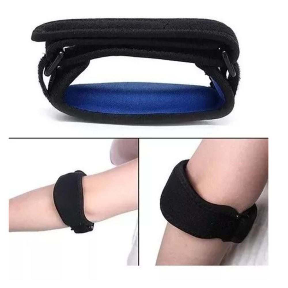 Cinta De Suporte Da Dor Alívio Das Dores Cotovelo Alça De Nylon Elástica Ajustável