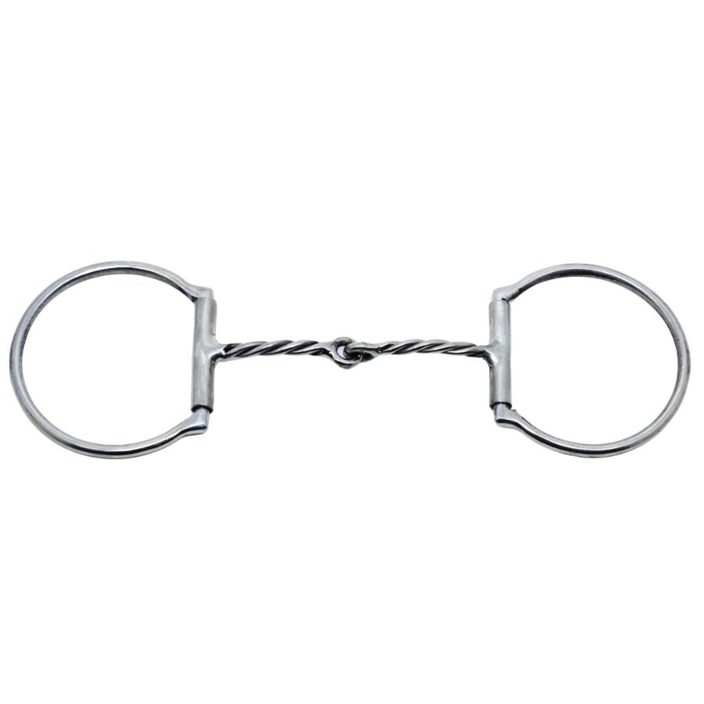 Bridão D Torcido Inox Marchador Resistente Cavalo bocal partido