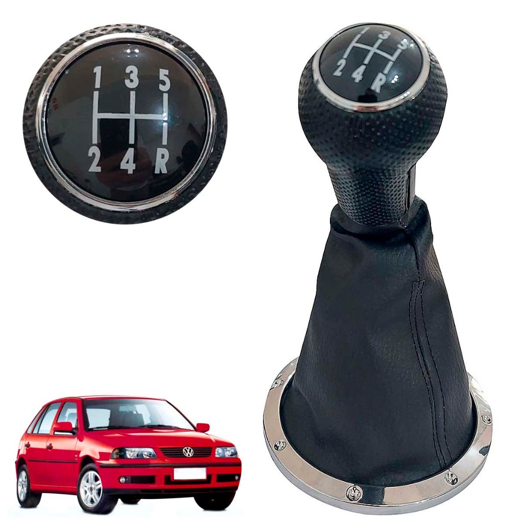 Coifa Manopla Cambio Para Gol Saveiro Parati G3 2000 A 2005 Cola de Cambio Volkswagen Pronta Entrega