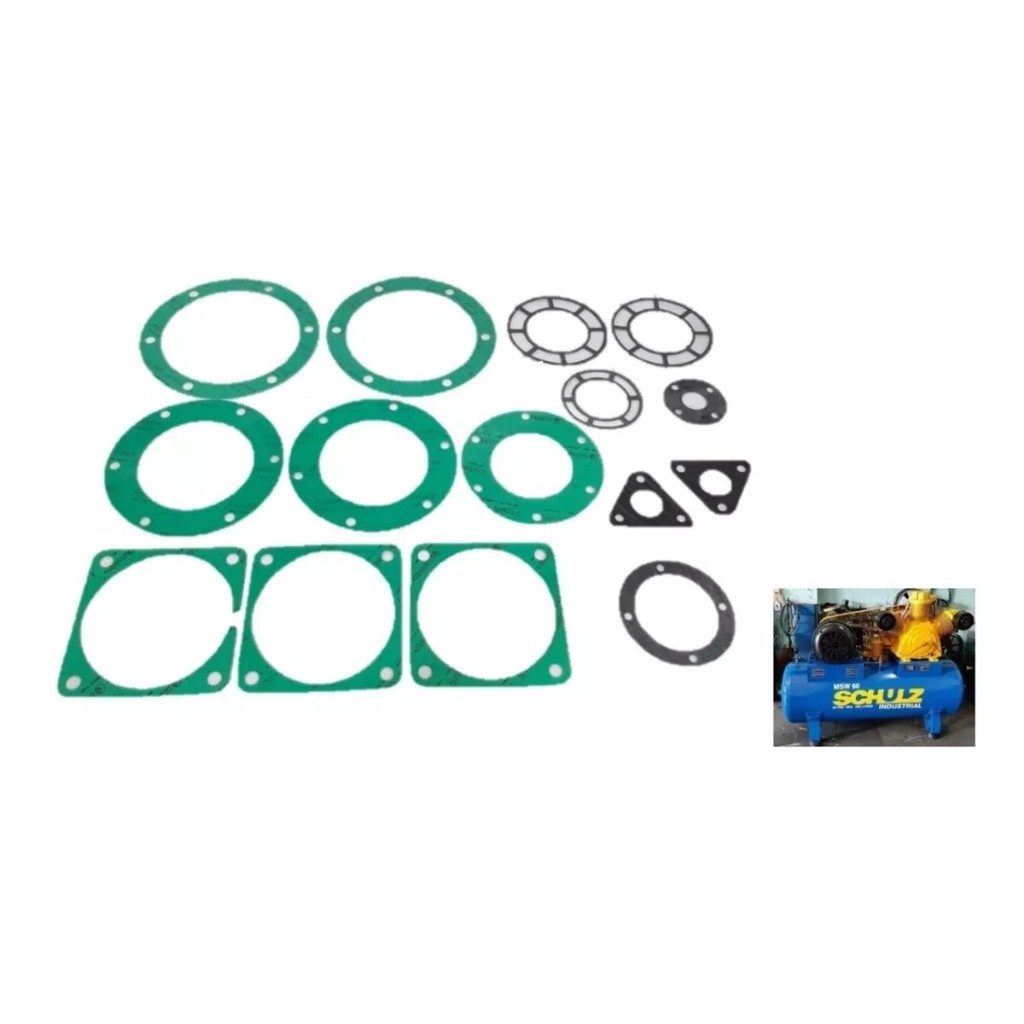 Kit de Juntas Compressor Schulz MSW 60 AP Antigo
