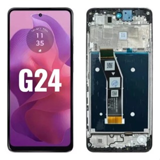 FRONTAL TELA DISPLAY LCD G04/G04S/G24/G24 POWER/E14 em Oferta na Shopee