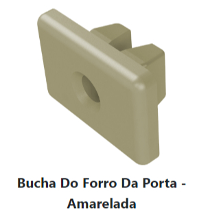 Bucha Do Forro Da Porta - Amarelada  volkswagen • Gol (94 até 2012) • Parati (96- 13) • Saveiro