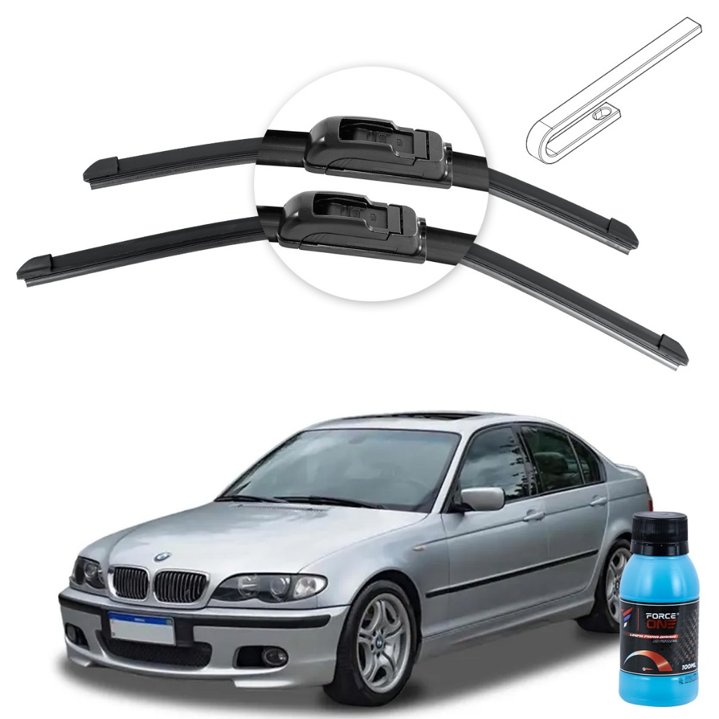 Limpador de Parabrisa BMW Serie 3 Coupe E36 ano 92 a 99 Universal em Oferta na Shopee