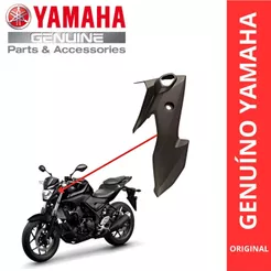 SUPORTE FAROL ESQUERDO PRETO MT03 2016 2017 2018 2019 2020