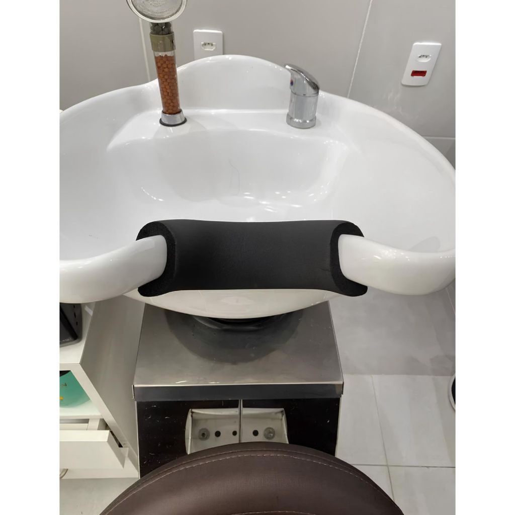 Protetor Em Espuma Para Lavatório De Cabeleireiro E Barbearia