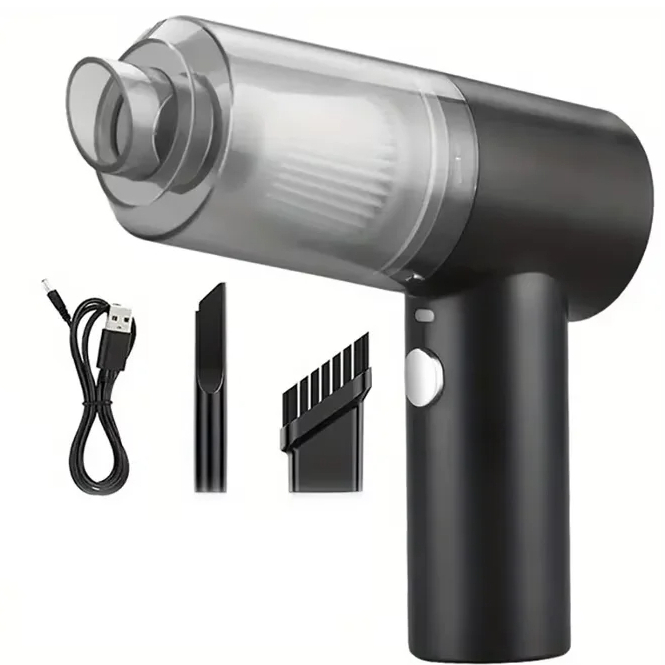 Aspirador De Pó Usb Portátil Completo Premium Carro E Casa