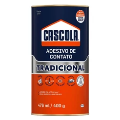 Adesivo de Contato Cascola Tradicional 400g sem Toluol Cola de Alto Desempenho