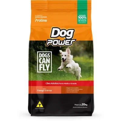 Dog Power Adulto 15kg Ração Super premium