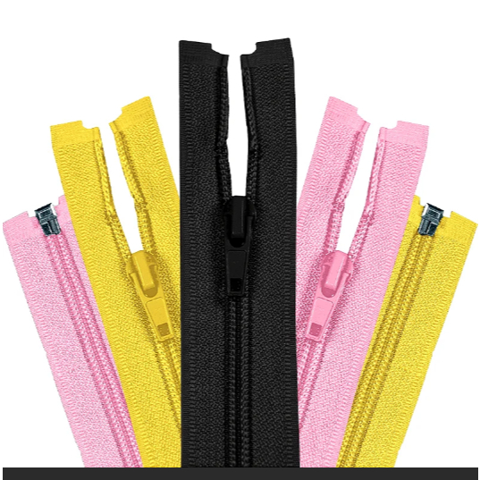 Ziper Destacavel Nylon n°5 - 70cm ou 75 CM - Unidade