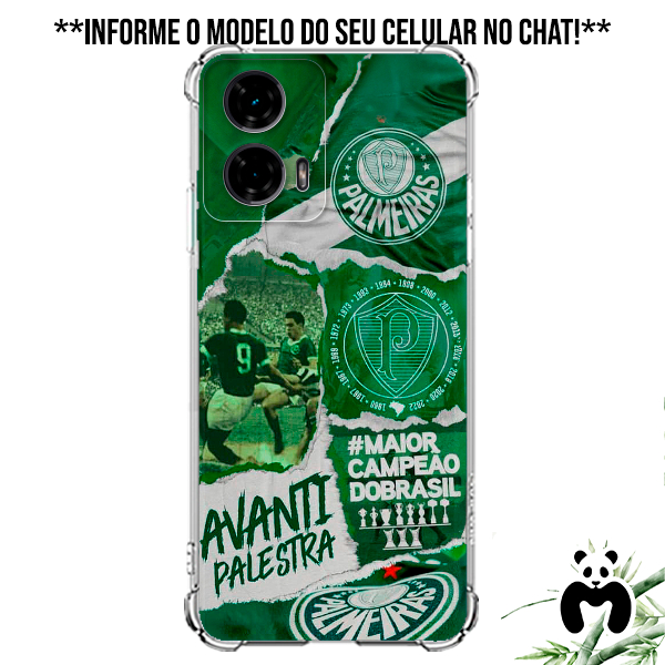Capa Case Personalizada Inspirada em Time Futebol Palmeiras Allianz Palestra Itália Torcida