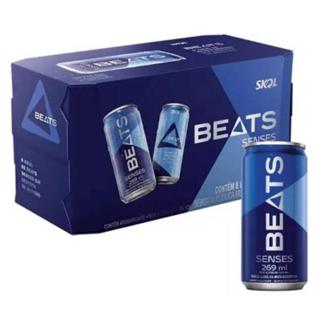 Skol Beats Senses Lata 269ml Pack 8 Unidades Bebidas Oferta Ful em Oferta na Shopee