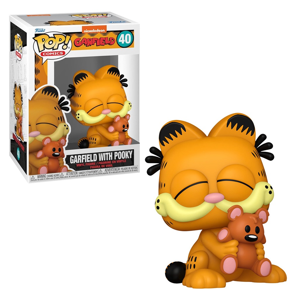 FUNKO POP GARFIELD GARFIELD W/POOKY 40 NOVO ORIGINAL