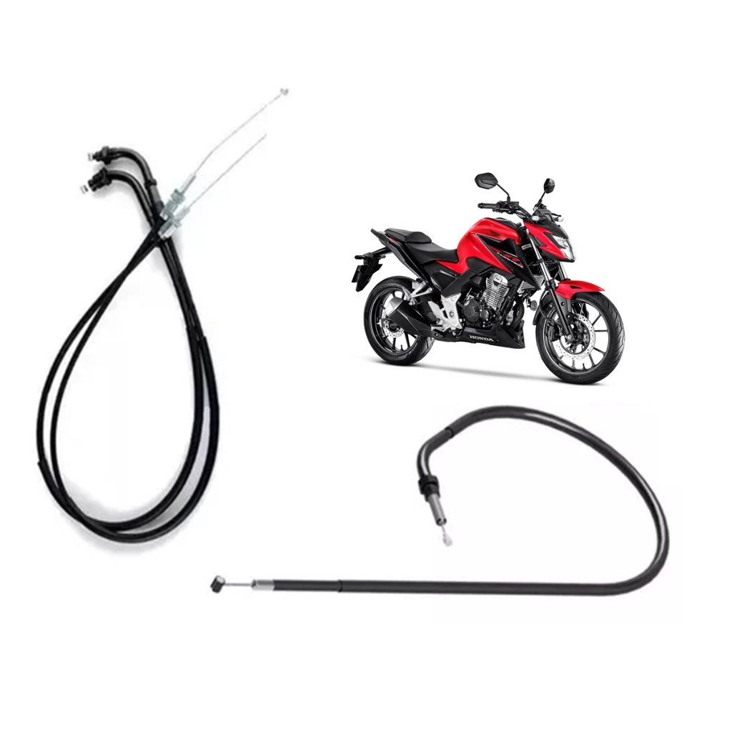 Cabo Acelerador duplo Embreagem CB 300 F Twister 300 Kit