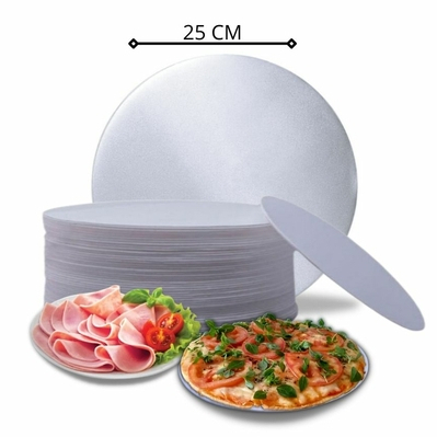 Disco de Isopor Descartável Para Bolo Pizza Frios- Tamanho 25cm em Oferta na Shopee