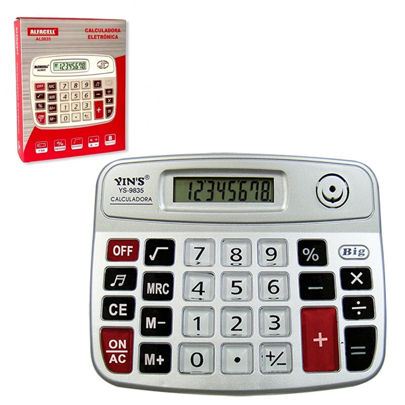 Calculadora Eletrônica Kenko KK9835A 8 Dígitos