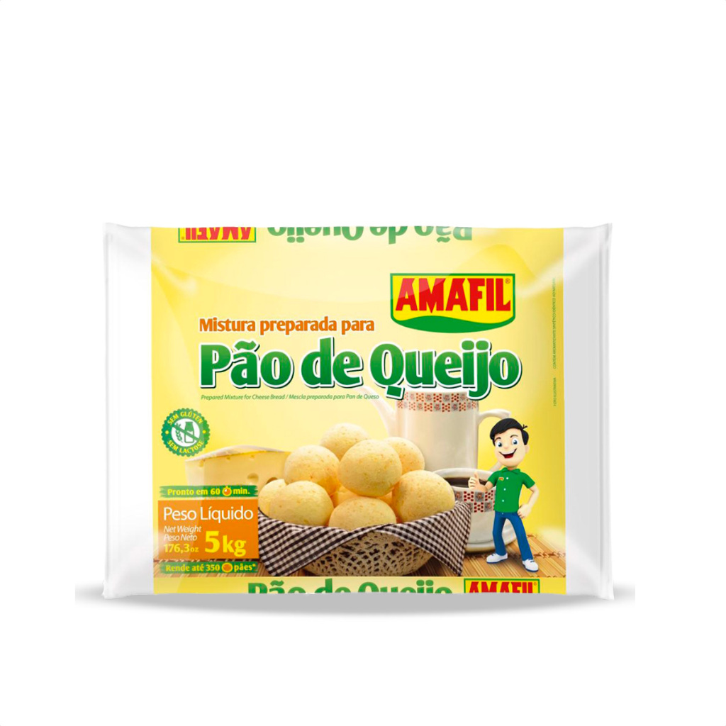Mistura p/ Pão de Queijo 5,01kg - Amafil