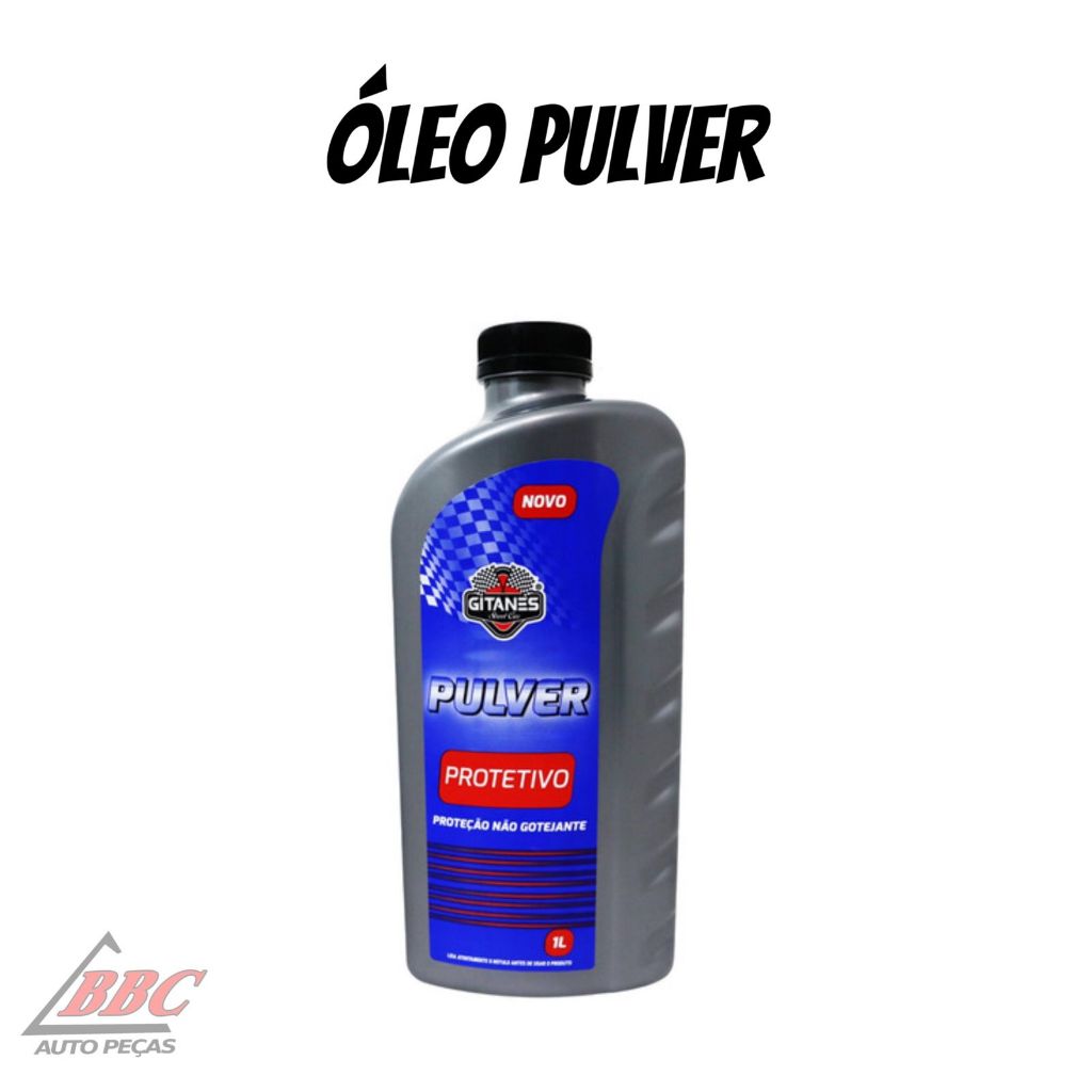 Óleo Protetivo P/ Chassis - Pulver Oil - Mamona Tira Rangidos Gitanes 1Litro em Oferta na Shopee