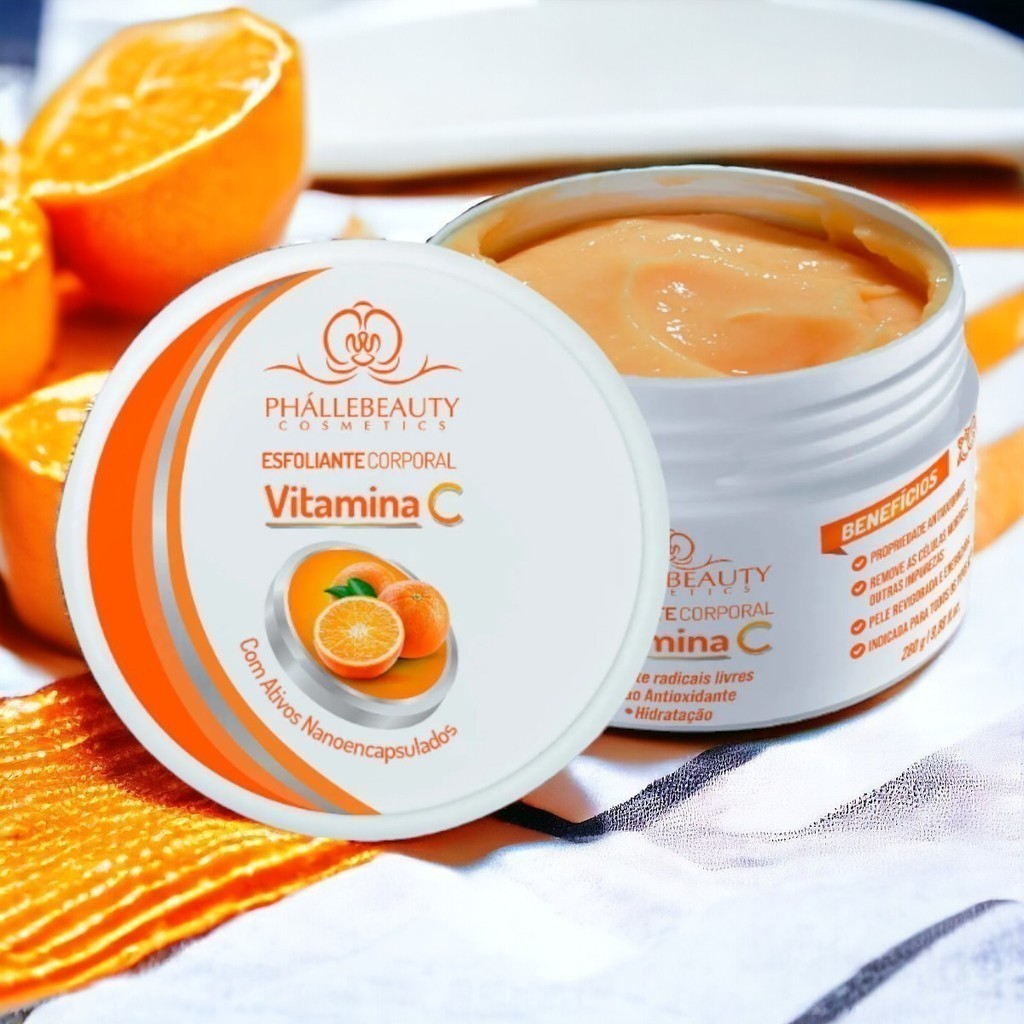 Esfoliante Corporal Vitamina C 280g bumbum lisinho