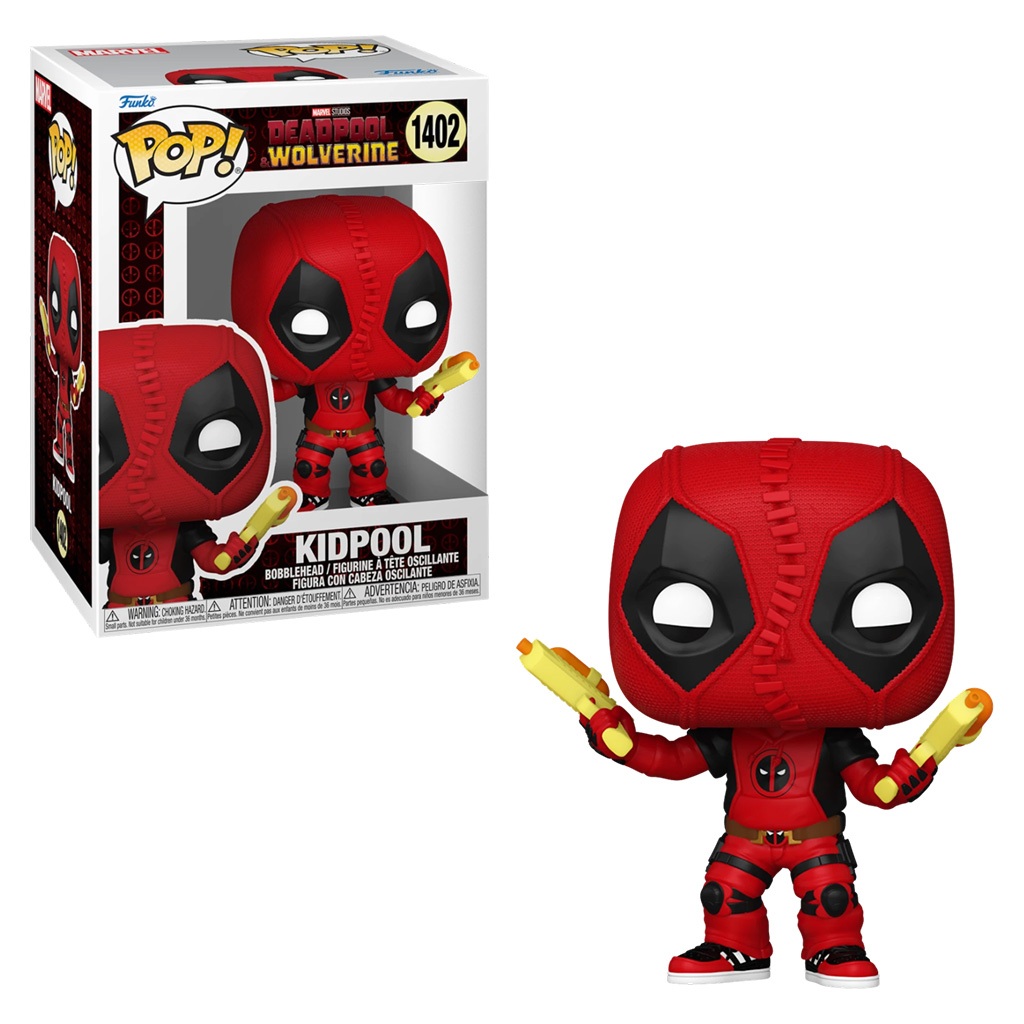 FUNKO POP MARVEL DEADPOOL & WOLVERINE KIDPOOL 1402 NOVO ORIGINAL em Oferta na Shopee