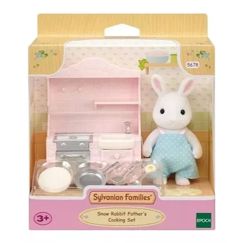 Sylvanian Families Conjunto Cozinha E Papai Coelho Neve - Epoch 5678 em Oferta na Shopee
